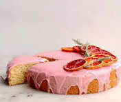 Blood Orange & Hibiscuis Cake
